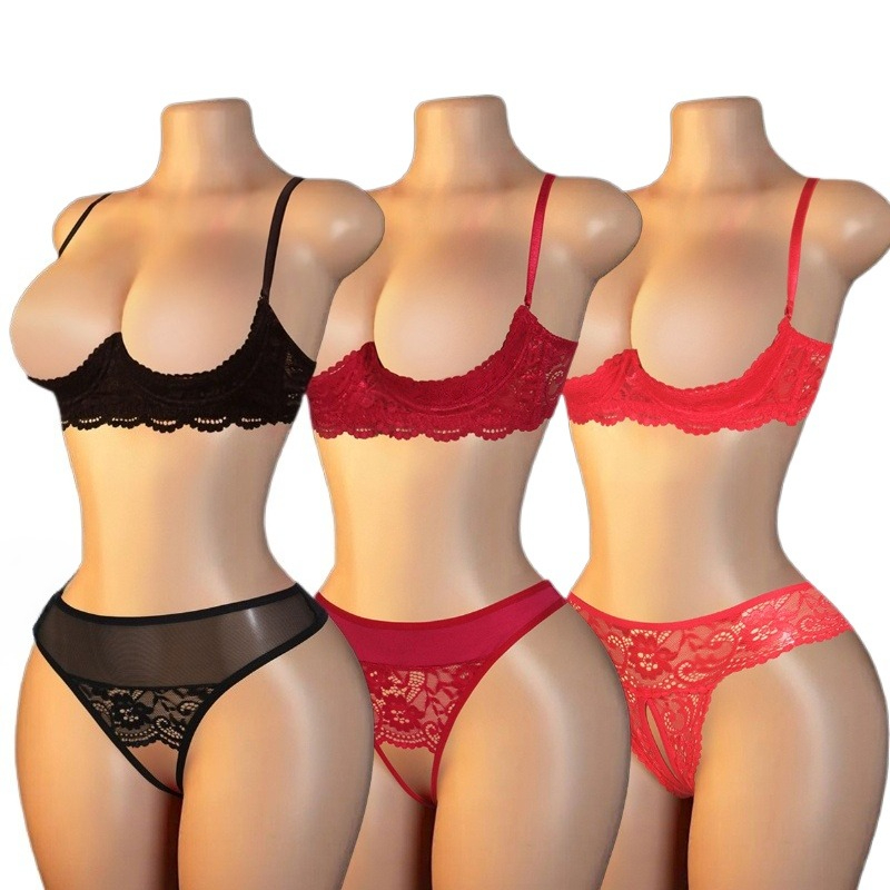 Seksowny damski koronkowy zest – Lace Bralette Set recenzja i cena