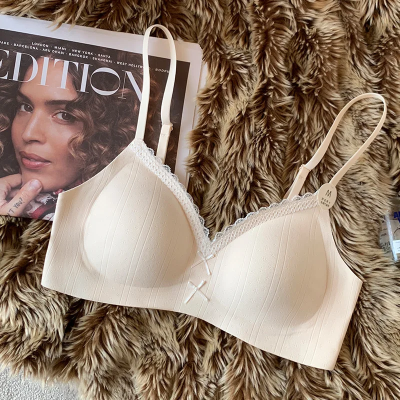 KUCLUT Biustonosz bez fiszbin, – Plunge Bra Push Up recenzja i cena